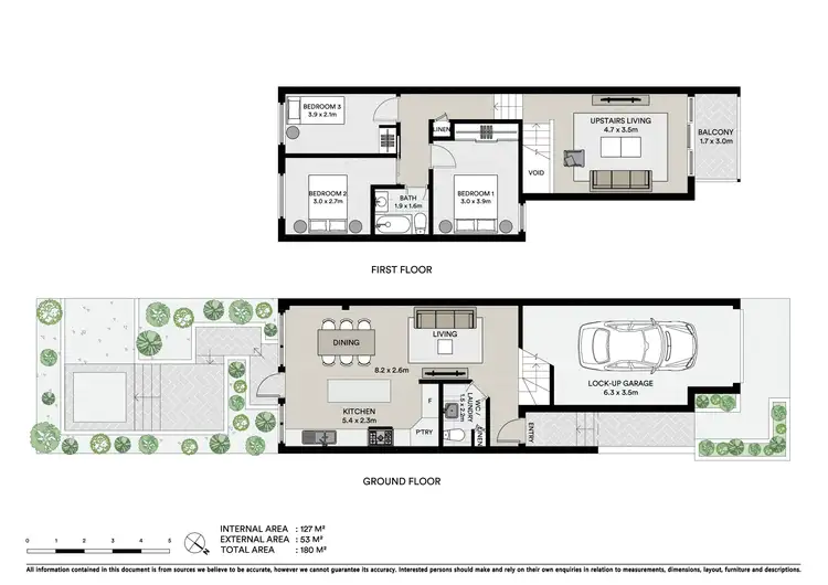 Floorplan of Homely house listing, 52A Springside Street, Rozelle NSW 2039