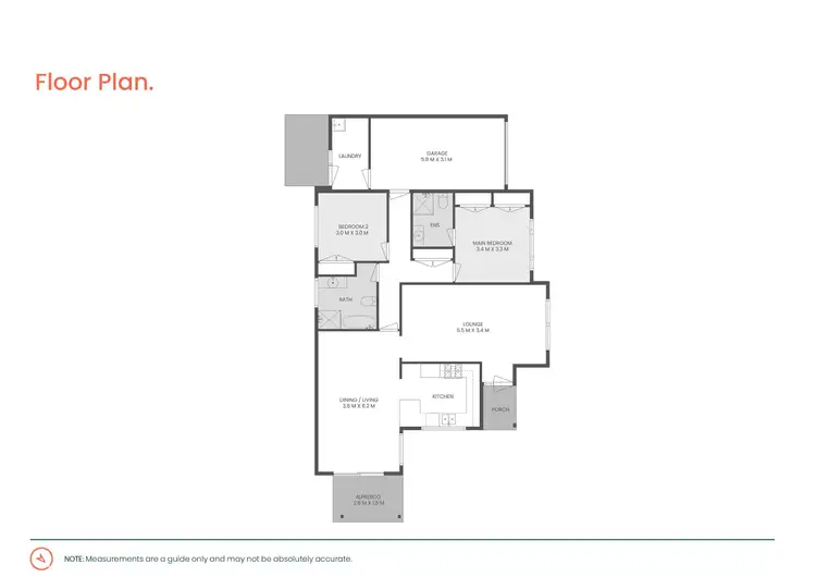Floorplan of Homely villa listing, 6/24-28 Hibiscus Crescent, Aberglasslyn NSW 2320