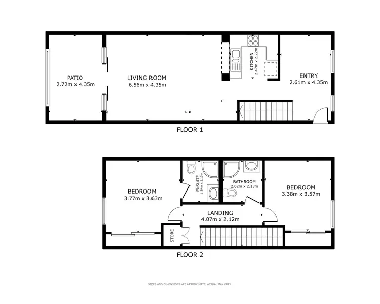 Floorplan of Homely unit listing, 360/2-8 Rigg Street, Woree QLD 4868