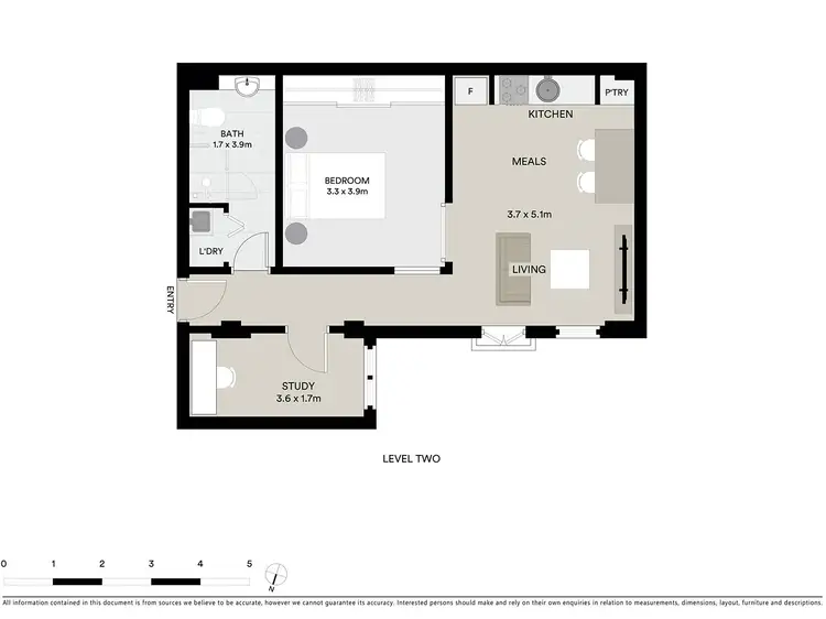 Floorplan of Homely apartment listing, 207/422-428 Collins Street, Melbourne VIC 3000