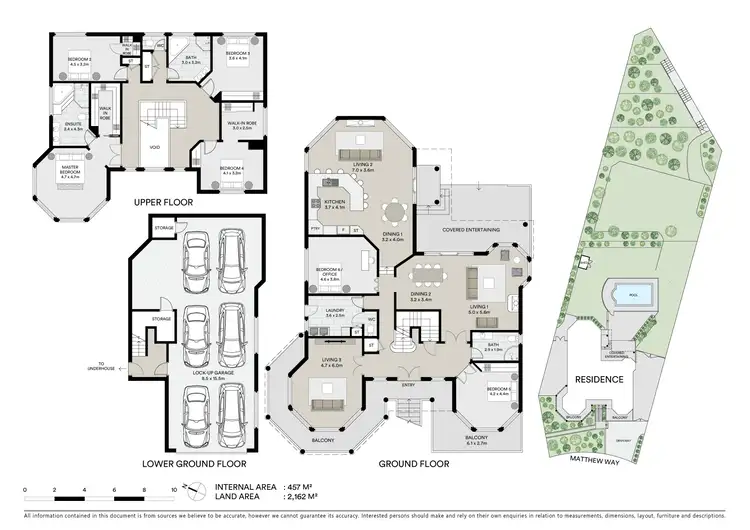 Floorplan of Homely house listing, 3 Matthew Way, West Pennant Hills NSW 2125