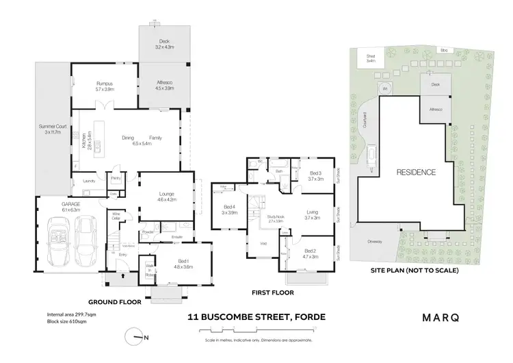 Floorplan of Homely house listing, 11 Buscombe Street, Forde ACT 2914