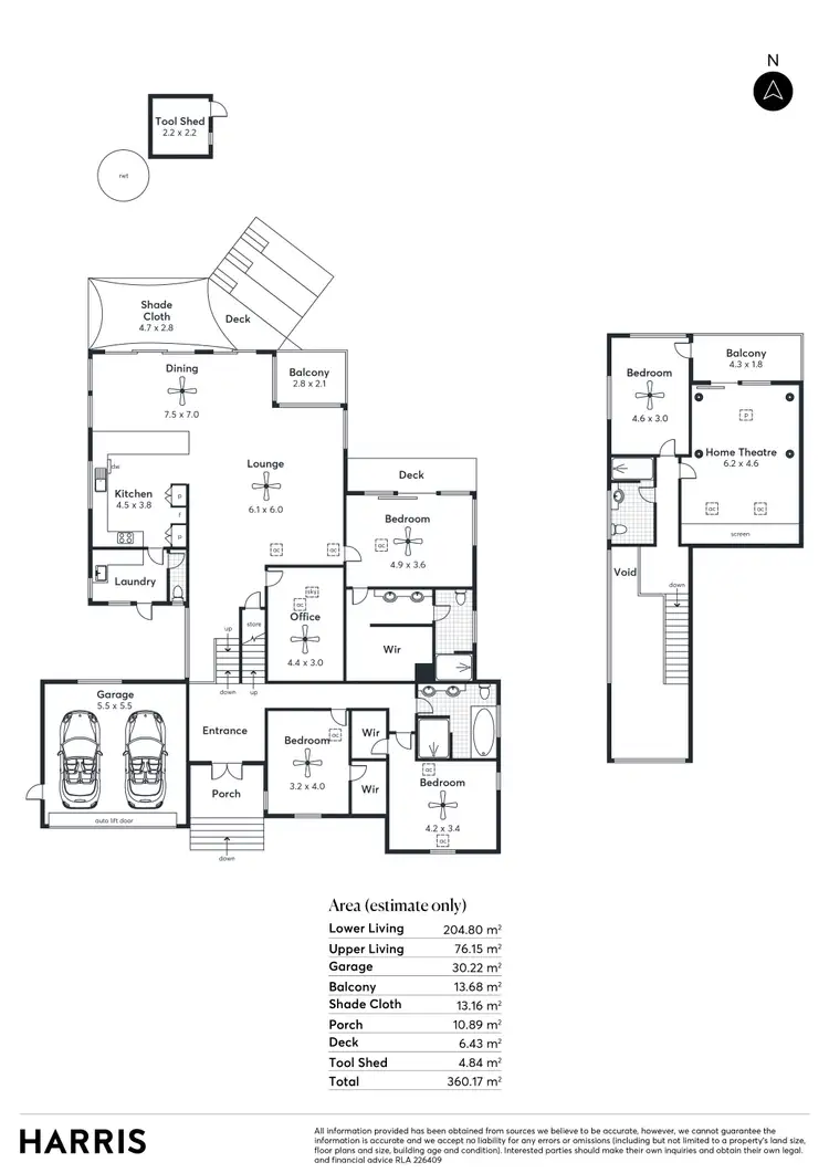 Floorplan of Homely house listing, 72 Gully Road, Seacliff Park SA 5049