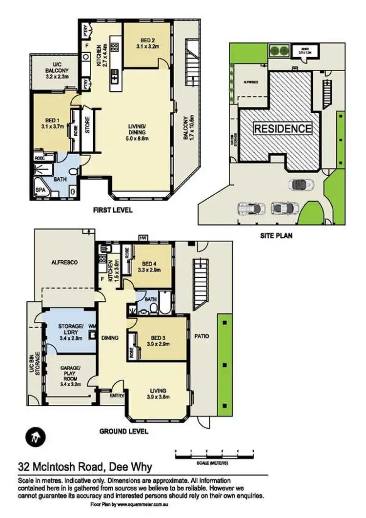 Floorplan of Homely house listing, 32 McIntosh Road, Dee Why NSW 2099