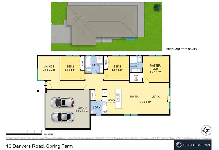 Floorplan of Homely house listing, 10 Danvers Road, Spring Farm NSW 2570
