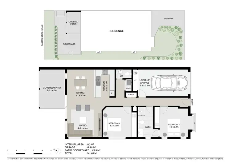 Floorplan of Homely unit listing, 38/239 Kawana Way, Parrearra QLD 4575
