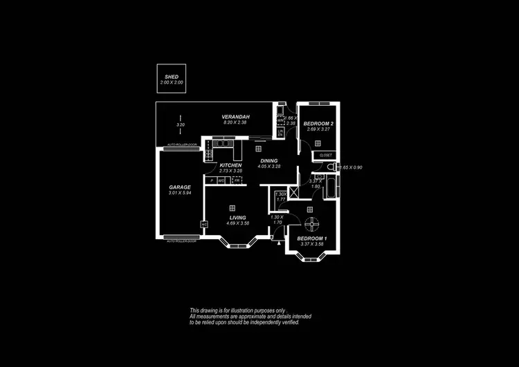 Floorplan of Homely house listing, 1/70 Crittenden Road, Findon SA 5023