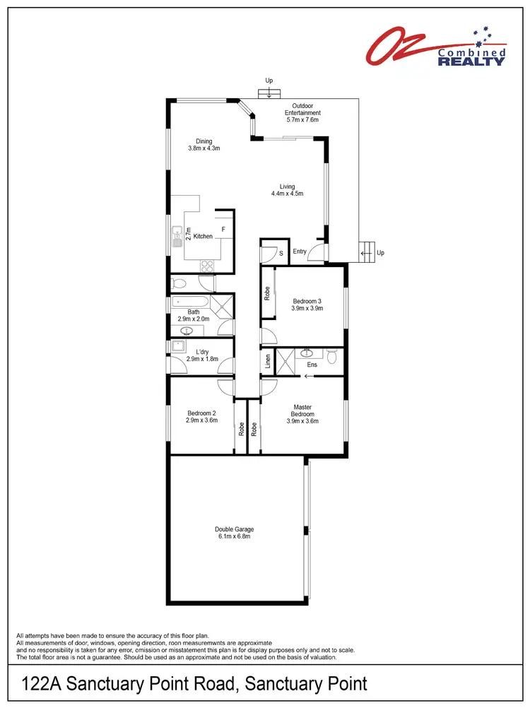 Floorplan of Homely house listing, 122a Sanctuary Point Road, Sanctuary Point NSW 2540