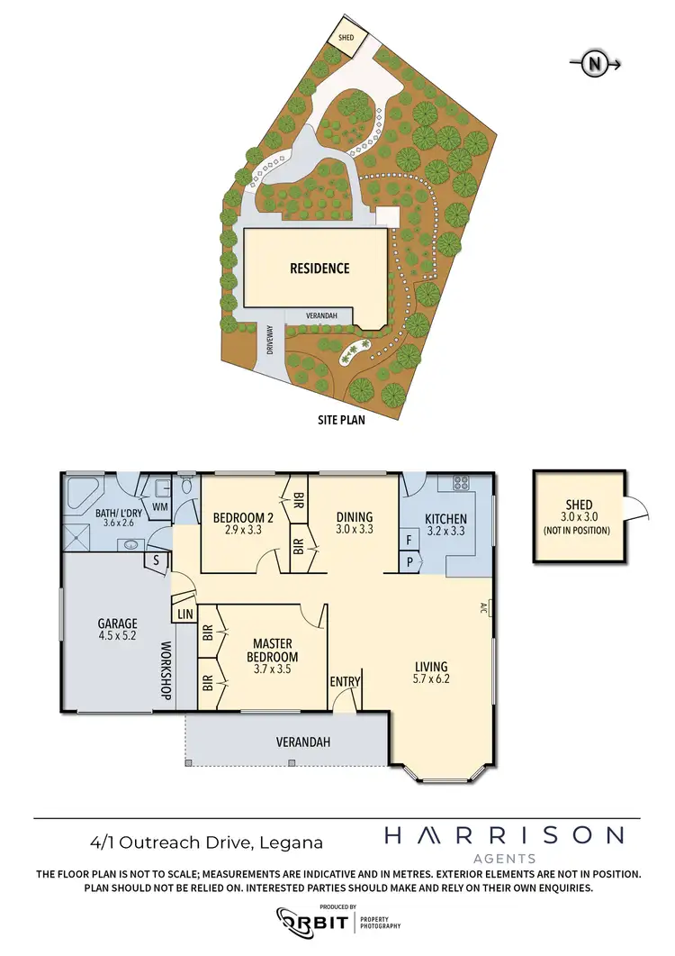 Floorplan of Homely house listing, 4/1 Outreach Drive, Legana TAS 7277