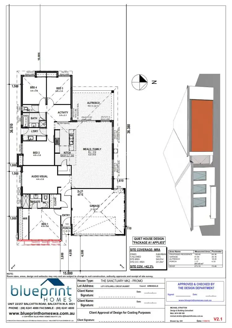 Floorplan of Homely house listing, 24 Stillwell Circuit, Hilbert WA 6112