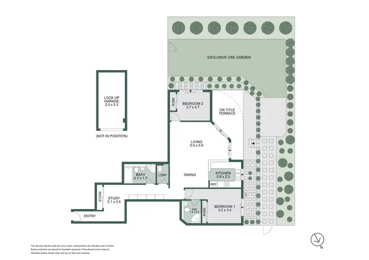 Floorplan of Homely apartment listing, 8/2-10 Jenkins Street, Collaroy NSW 2097