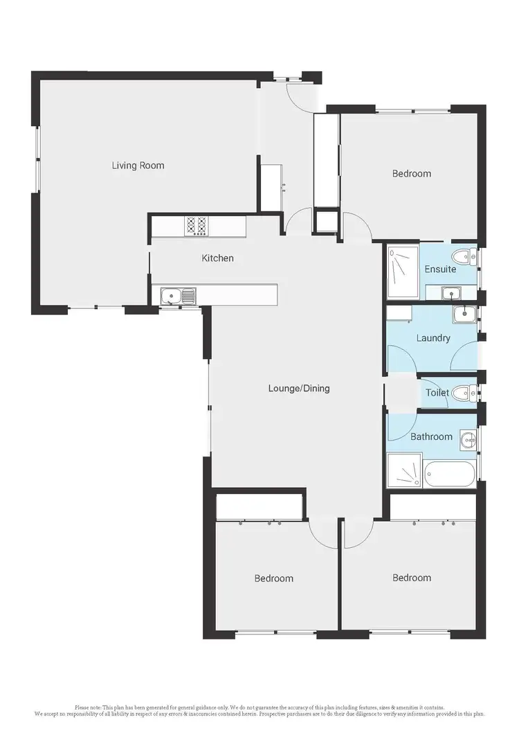 Floorplan of Homely house listing, 32 Michelle Avenue, Lavington NSW 2641