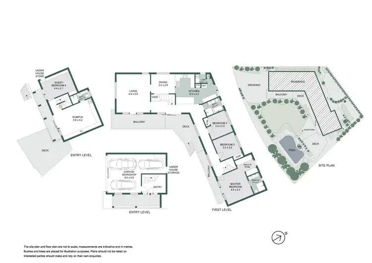 Floorplan of Homely house listing, 10 Alt Crescent, Davidson NSW 2085