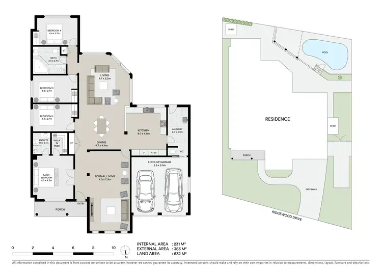 Floorplan of Homely house listing, 13 Ridgewood Drive, Woongarrah NSW 2259