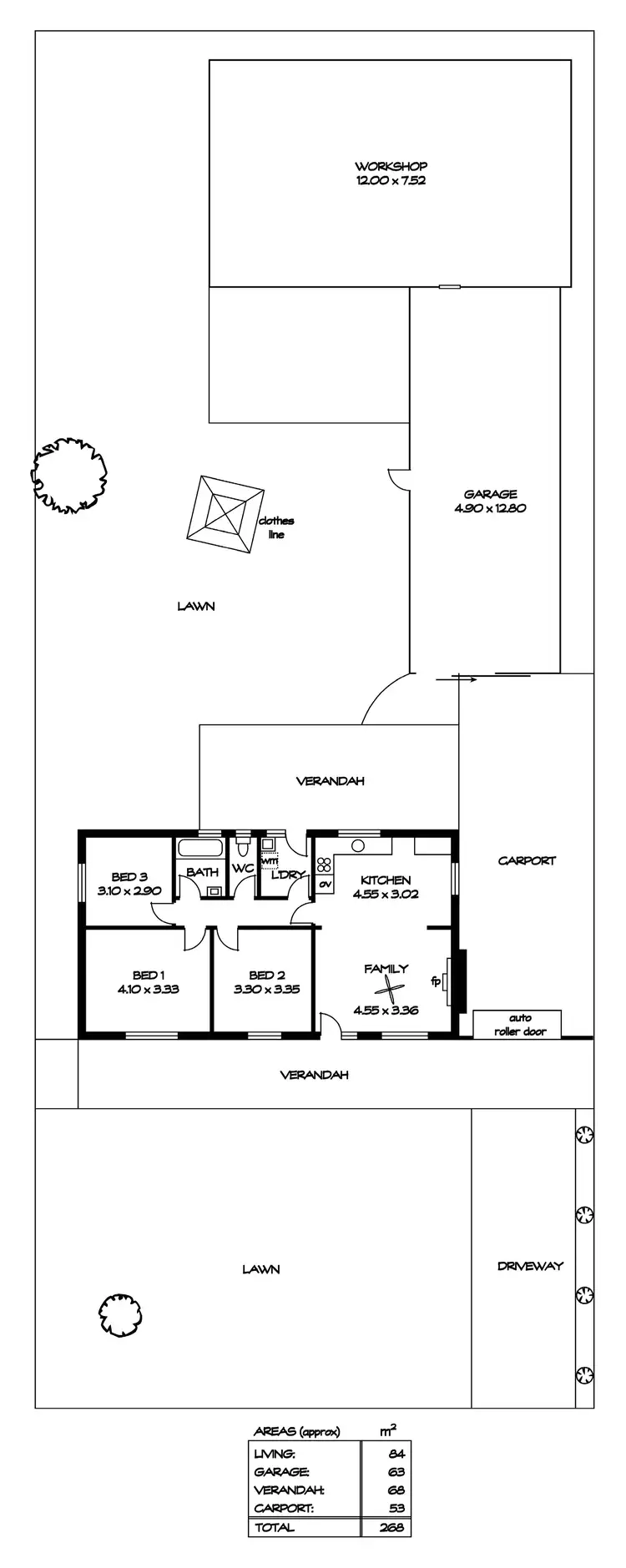 Floorplan of Homely house listing, 15 Pipers Avenue, Windsor Gardens SA 5087