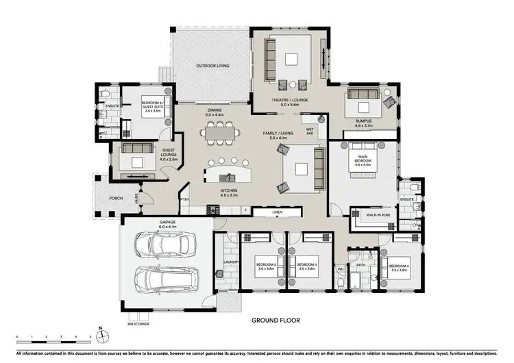 Floorplan of Homely house listing, 13 Bright Court, Burnside QLD 4560