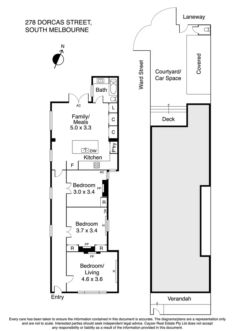 Floorplan of Homely house listing, 278 Dorcas Street, South Melbourne VIC 3205