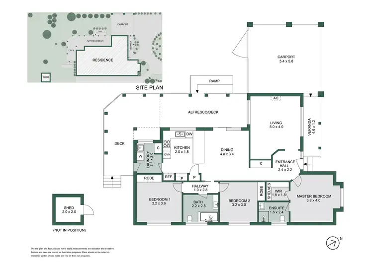 Floorplan of Homely house listing, 58 Hyperno Way, Mount Martha VIC 3934