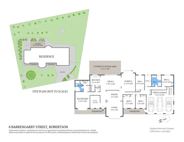 Floorplan of Homely house listing, 8 Barrengarry Street, Robertson NSW 2577