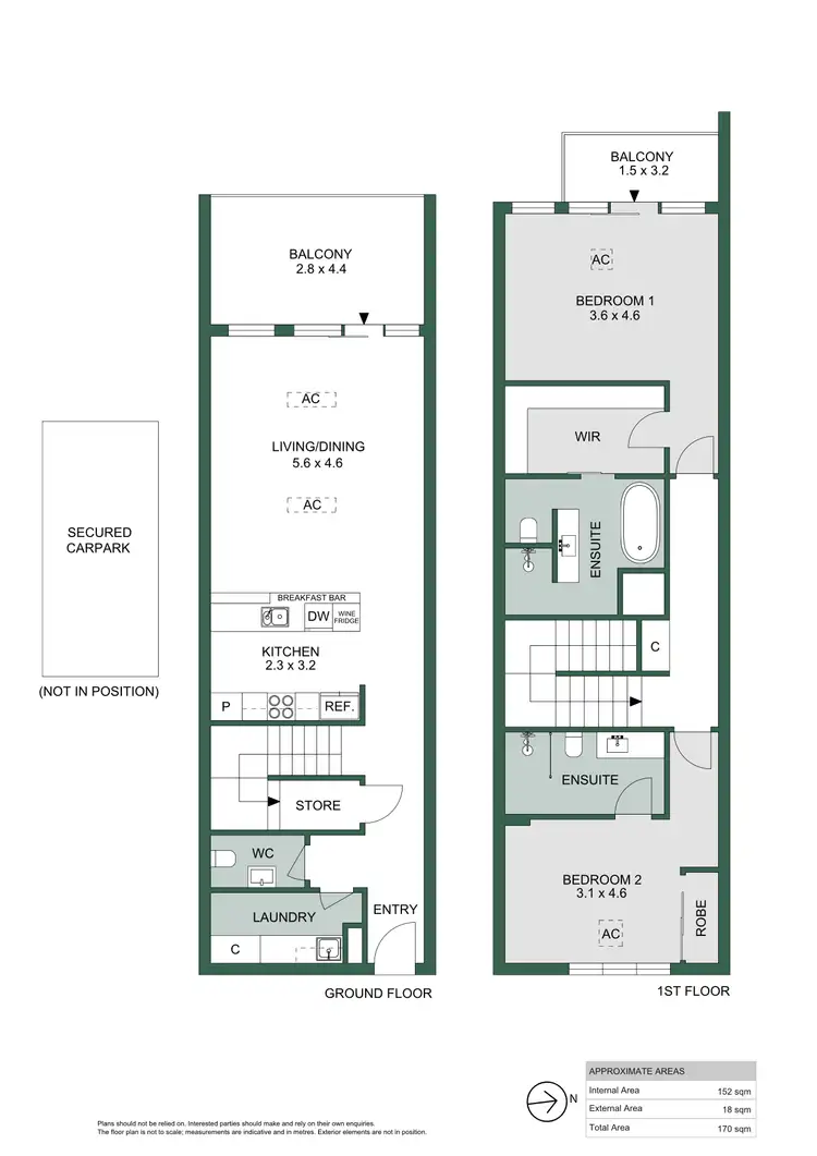 Floorplan of Homely apartment listing, 201/132 Prospect Road, Prospect SA 5082