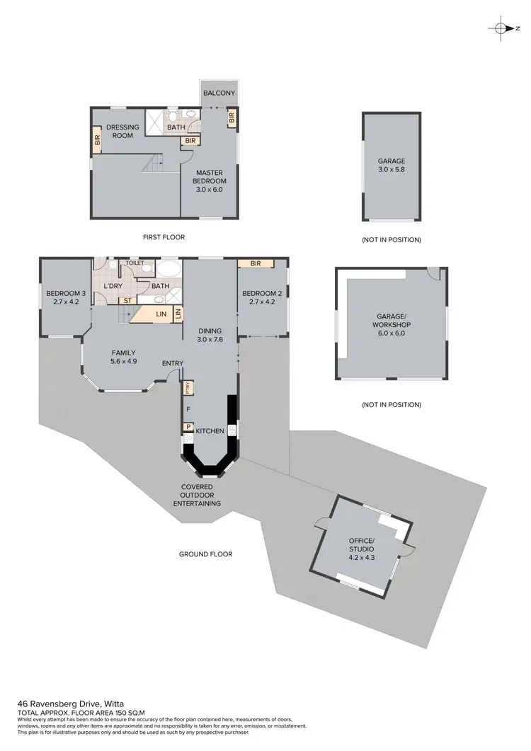 Floorplan of Homely house listing, 46 Ravensberg Drive, Witta QLD 4552