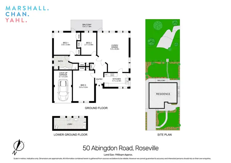 Floorplan of Homely house listing, 50 Abingdon Road, Roseville NSW 2069