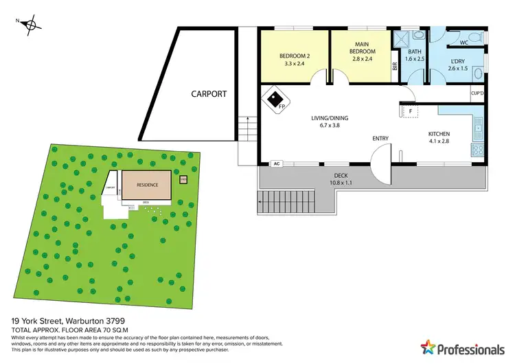 Floorplan of Homely house listing, 19 York Street, Warburton VIC 3799
