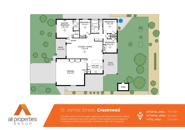 Floorplan of Homely house listing, 15 James Street, Crestmead QLD 4132