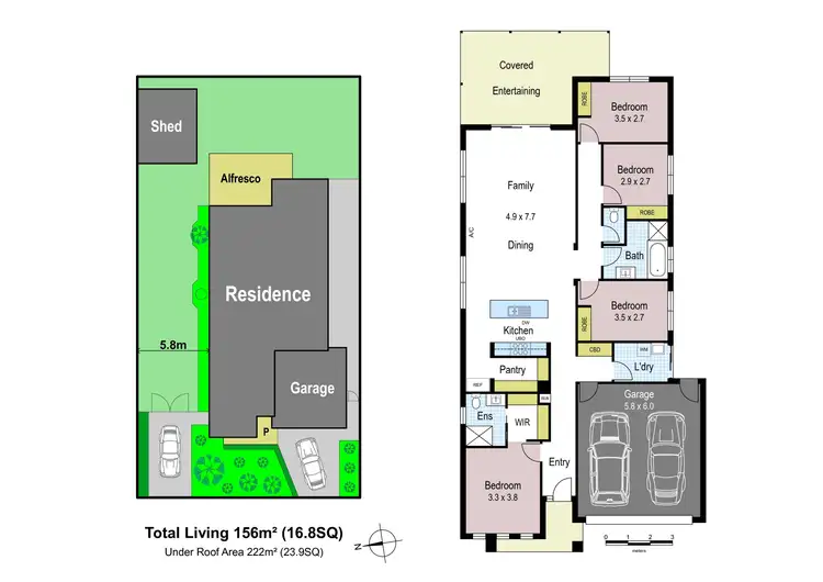 Floorplan of Homely house listing, 18 Cullen Street, Warragul VIC 3820