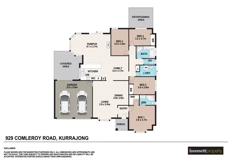 Floorplan of Homely house listing, 929 Comleroy Road, Kurrajong NSW 2758