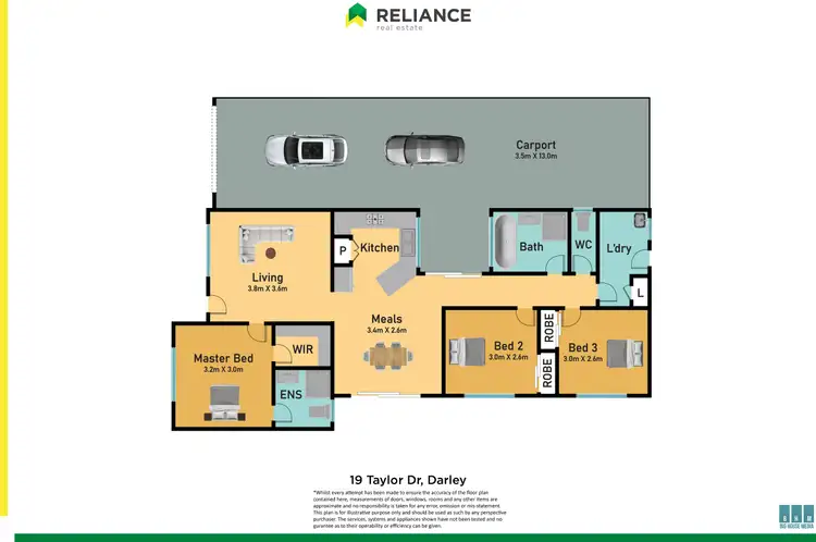 Floorplan of Homely house listing, 19 Taylors Drive, Darley VIC 3340