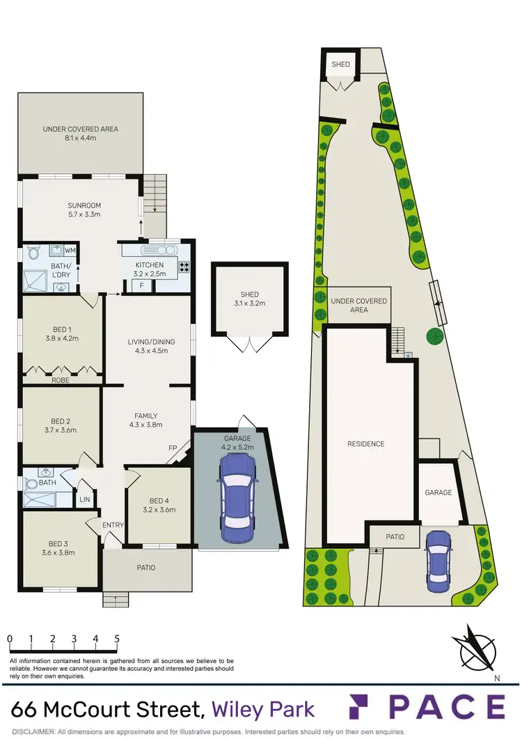 Floorplan of Homely house listing, 66 McCourt Street, Wiley Park NSW 2195