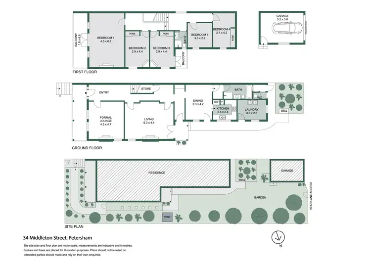Floorplan of Homely house listing, 34 Middleton Street, Petersham NSW 2049