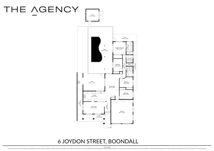 Floorplan of Homely house listing, 6 Joydon Street, Boondall QLD 4034