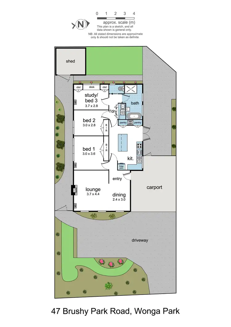 Floorplan of Homely house listing, 47 Brushy Park Road, Wonga Park VIC 3115