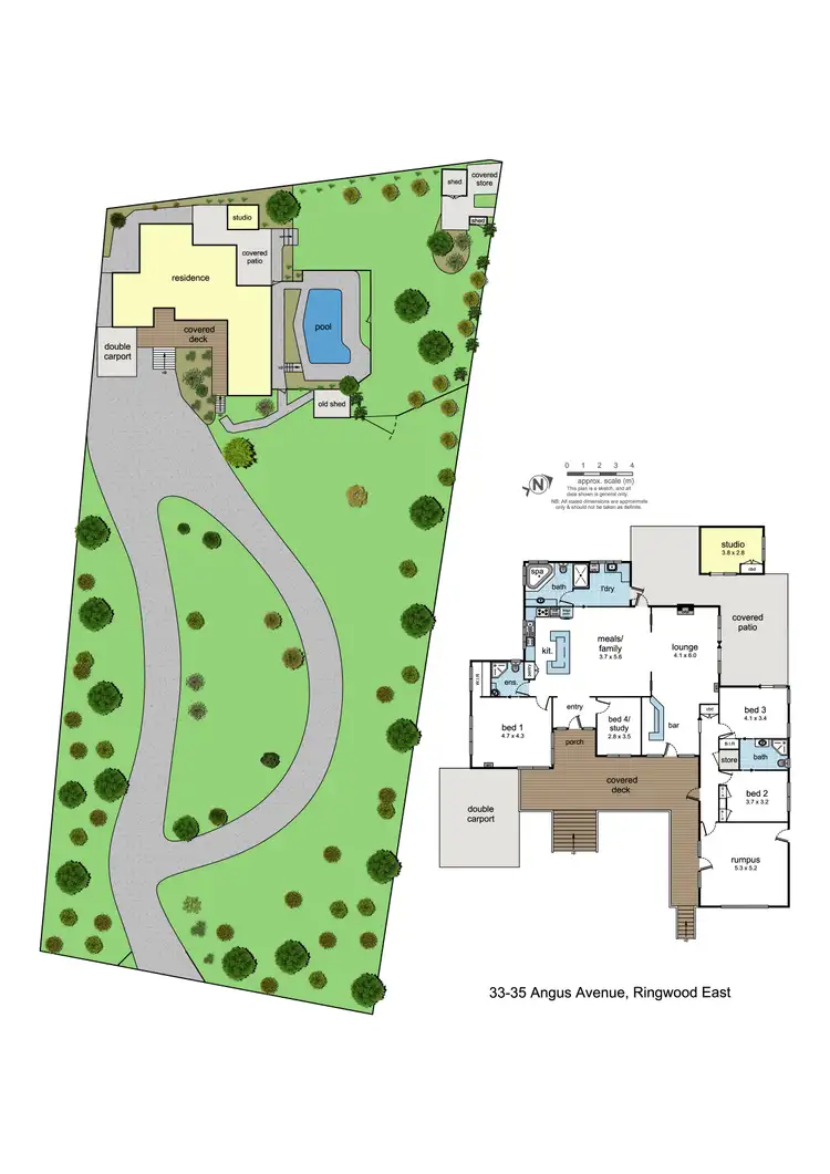 Floorplan of Homely house listing, 33-35 Angus Avenue, Ringwood East VIC 3135