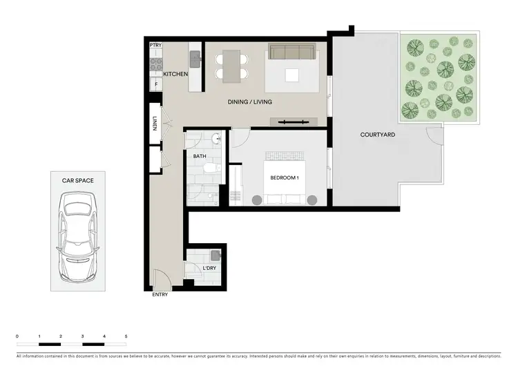 Floorplan of Homely apartment listing, Level G/3G/14 Epping Park Drive, Epping NSW 2121