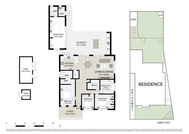 Floorplan of Homely house listing, 9 Liberty Way, Old Toongabbie NSW 2146