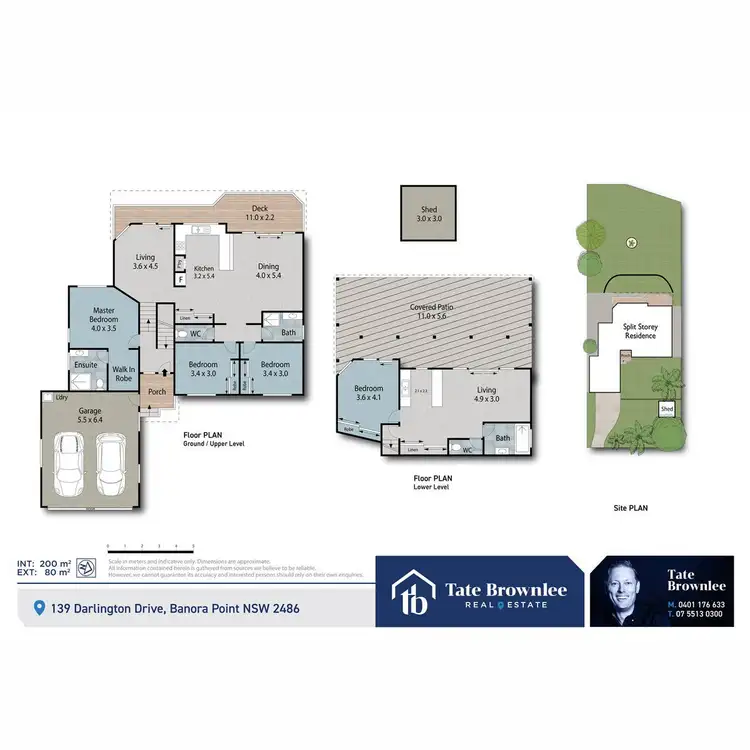 Floorplan of Homely house listing, 139 Darlington Drive, Banora Point NSW 2486