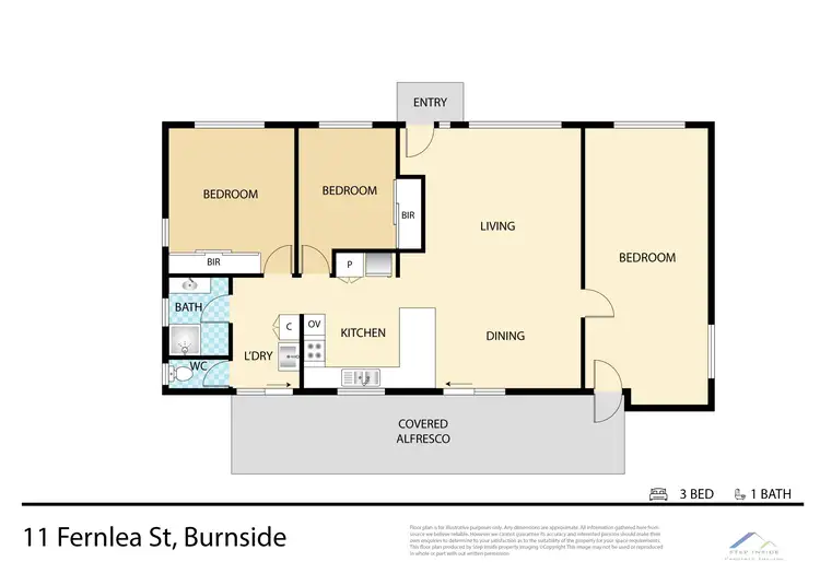 Floorplan of Homely house listing, 11 Fernlea Street, Burnside QLD 4560