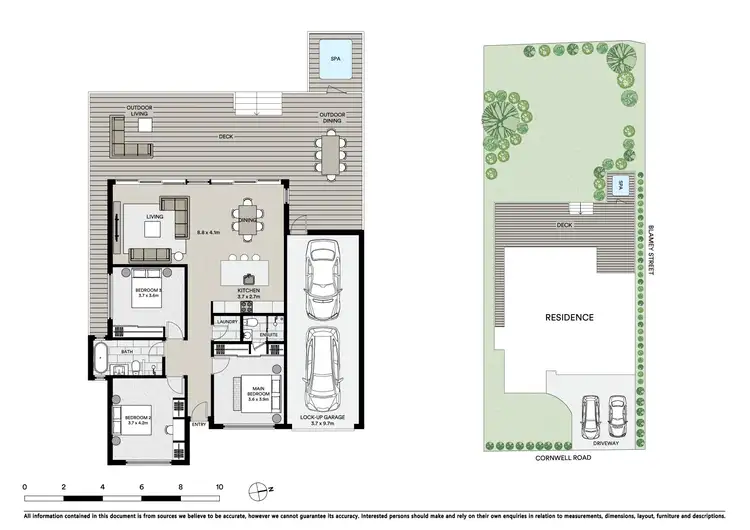 Floorplan of Homely house listing, 21 Cornwell Road, Allambie Heights NSW 2100