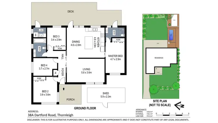 Floorplan of Homely house listing, 38A Dartford Road, Thornleigh NSW 2120