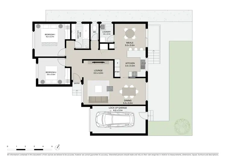 Floorplan of Homely unit listing, 6/292 Maroondah Highway, Croydon VIC 3136