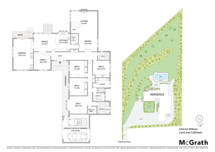 Floorplan of Homely house listing, 115A Holloway Road, Croydon North VIC 3136