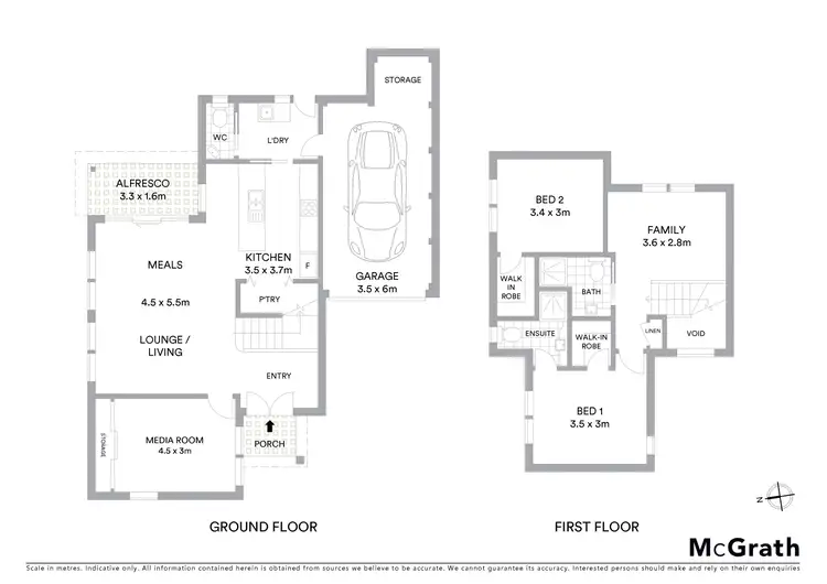Floorplan of Homely townhouse listing, 3/15 Faraday Road, Croydon South VIC 3136