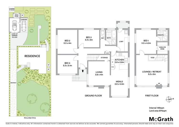 Floorplan of Homely house listing, 53 Kincumber Drive, Croydon VIC 3136