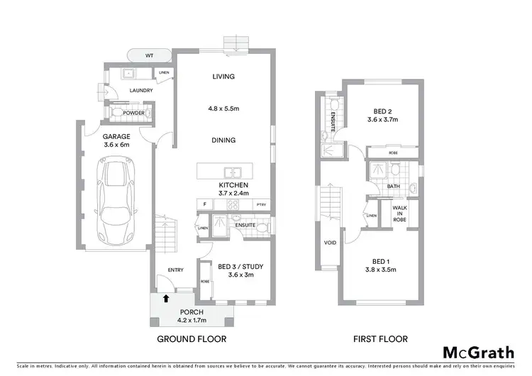 Floorplan of Homely house listing, 2/39 Aubrey Grove, Boronia VIC 3155