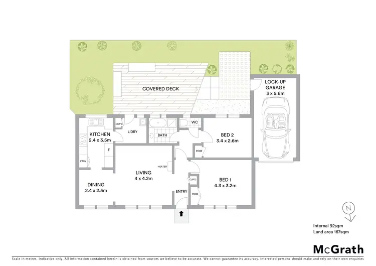 Floorplan of Homely unit listing, 2/15-17 Norman Road, Croydon VIC 3136
