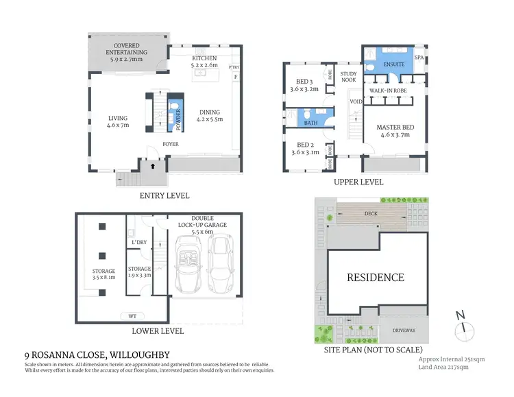 Floorplan of Homely house listing, 9 Rosanna Close, Willoughby NSW 2068