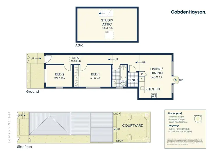 Floorplan of Homely house listing, 42 Lawson Street, Balmain NSW 2041